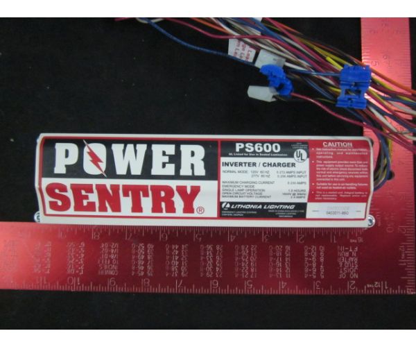 Power Sentry PS600 Emergency Fluorescent Battery Pack Inverter Charger  120V-277V 0256A-0272A in USA, Europe, China, and Asia