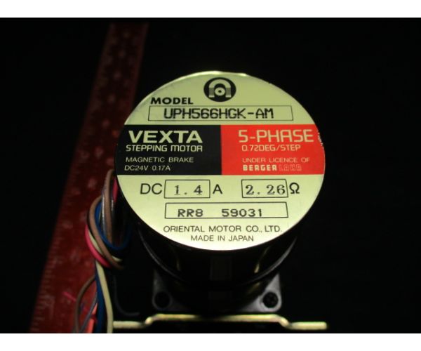 ORIENTAL MOTOR CO UPH566LFAM-195S LINEARD MOTOR W/ UPH566HGK-AM VEXTA MO  5-PHASE