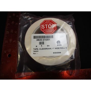 Applied Materials (AMAT) 3840-01051 TAPE CLEANROOM 1" WIDE ROLL 5 MILS