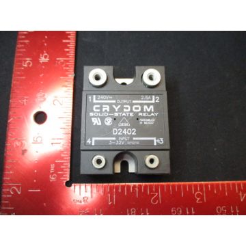 CRYDOM 500054270 RELAY, SS,3,32DC,25A/48-280V D2402