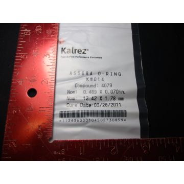 KALREZ AS568A-K014 AS568A-K014 0.489X0.070IN. 12.42X1.78MM COMPOUND:4079