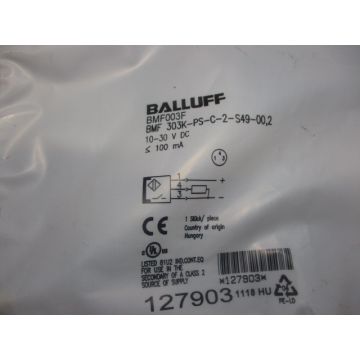 BALLUFF BMF003F SENSOR