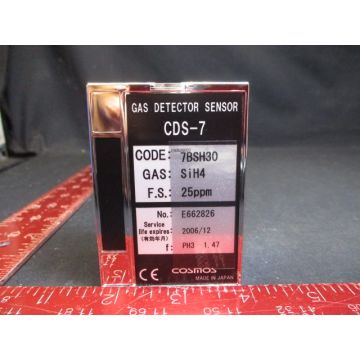 Cosmos CDS-7-7BSH30 GAS DETECTOR SENSOR SiH4, 25PPM