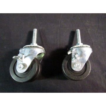 GENERIC Caster 2 Wheel Swivel with Stopping Screw Pack of 2