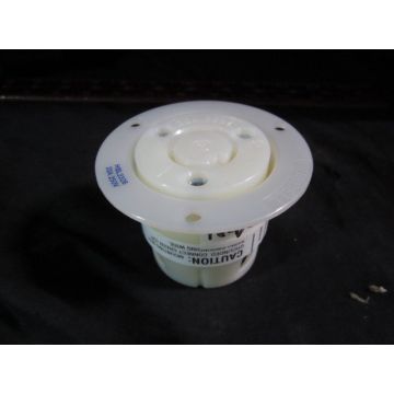 HUBBELL HBL2326 Twist-Lock Flanged Receptacle 2P3W 20A 250V L6-20R