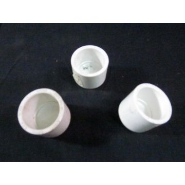 LASCO PVCI D2466 1 SCH-40 NSF-pw Pipe Caps Pack of 3