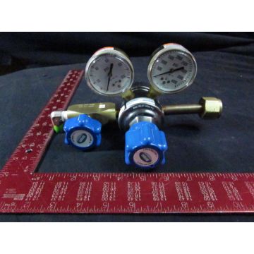 Airgas UPE75 RegulatorSS Maximum Inlet 3000 PSI with 15600113 Model NOVAB44MFASGE Valve Assembly