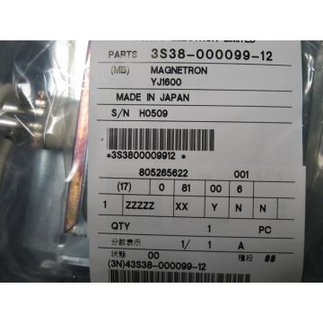 TEL MBM12-012890-22 R KIT RPL MAGNETRON YJ1600-NT3