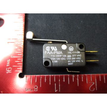 MICROSWITCH V3L-111-D8 SWITCH W/ ROLLER